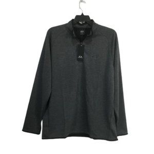 Oakley Long Sleeve Range 2.0 Pullover Jacket, Men's Size S - Dark Grey